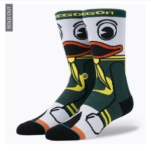 Stance University Oregon Ducks Mascot Socks L 9-12